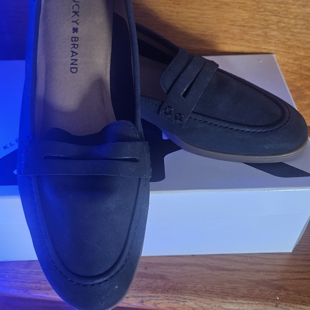 Lucky Brand Black Loafers
